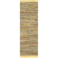 thumbnail image 4 of Safavieh Rag Rug Collection RAR121H Handmade Boho Stripe Cotton Runner, 2'3" x 8' , Yellow / Multi, 4 of 4