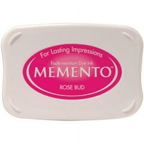 Tsukineko Memento Water-Based Ink Pad for Stamping - Rose Bud