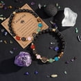 thumbnail image 4 of Taurus Zodiac Bracelet 12 Constellations Stone Beads Adjustable Silver Charms for Women Birthday Gift, 4 of 6