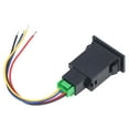 thumbnail image 1 of Foglight Switch 5 Pin Fog Lamp Push Button Switch 3A 12V On Off Light Switch Replacement For Auto Car, 1 of 8