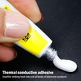 thumbnail image 5 of BQLQBQLQ Thermal Conductive Adhesive Thermal Conductive Silicone Grease Strong Adhesive Silicone 5 Grams Stars-922 For Sticking Heat Sink, 5 of 5