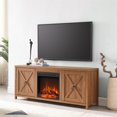 thumbnail image 2 of Henn&Hart 58" Golden Oak TV Stand, 2 of 11