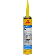 Sikaflex 1A Polyurethane Premium Grade High Performance Elastomeric Sealant, 10.3 fl oz Capacity, Aluminum Gray, 12 Tubes