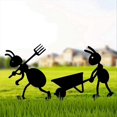 thumbnail image 2 of Garden Decor Ants Metal Ants Gardening Ornaments Yard Metal Art A, 2 of 5