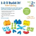 thumbnail image 7 of Learning Resources 1-2-3 Build It! Robot Factory -  Building Toys, Engineering, Ages 2+, 7 of 7