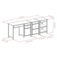 thumbnail image 3 of Winsome Delta 3-Pc Home Office Set, 3 of 9