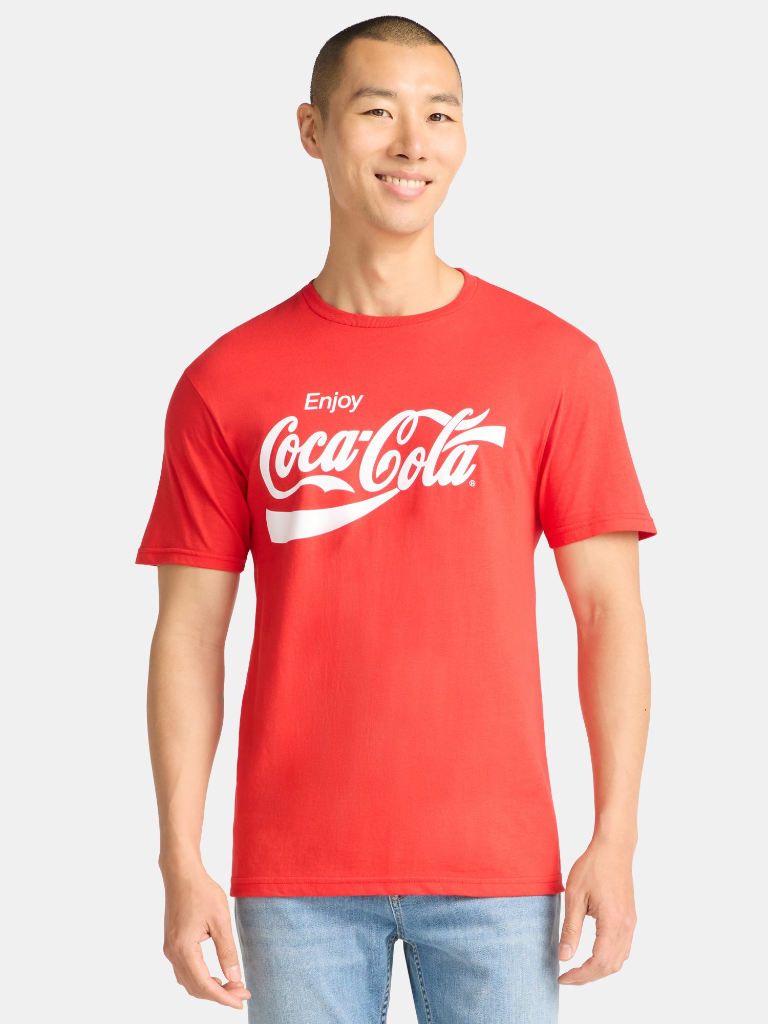 Coca Cola, Men's & Big Men's Graphic T-Shirt, Enjoy Coca Cola, Sizes S-3XL