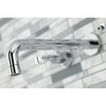 thumbnail image 4 of Kingston Brass KS8021KL Whitaker Two-Handle 3-Hole Wall Mount Roman Tub Faucet in Polished Chrome, 4 of 7