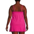 thumbnail image 2 of Lands' End Women's Plus Size Tulip Hem Tankini Top, 2 of 3