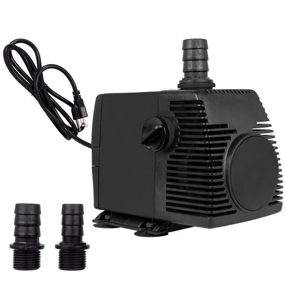 800 GPH Adjustable Submersible Aquarium Fish Tank Water Pump Premium Black