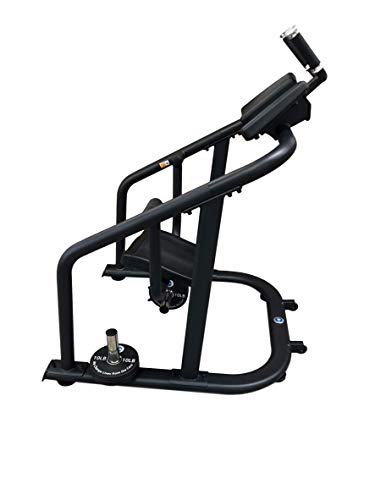 The Abs Company Ab Coaster Ctl Ultimate Ab Workout Exercise Machine For Professional Facilities Trackless Design Plate Loading Resistance Black Walmart Com