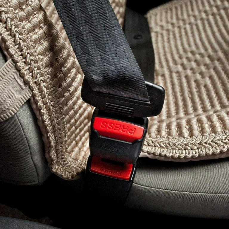 VARGTR 2 Pcs Car Seat Belt Clip,Universal Seat Belt Buckle Auto Metal Seat  Belts Clip,Alarm Stoppers for Car Seats Belt Buckles,Auto Metal Belt Plugs