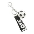 thumbnail image 1 of Llavero creativo de fútbol Macarena Aleación con cordón Negro Mini llavero de fútbol, 1 of 8