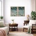thumbnail image 5 of Framed Canvas Wall Art Set of 2 Vintage Trees Landscape Prints for Living Room Decoration - 16"x24"x2 NATURAL, 5 of 8