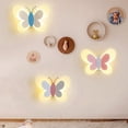thumbnail image 5 of Lámpara de Pared con Forma de Mariposa LED, 14 W, 85-265 V, para Dormitorio Infantil, , con Forma de Mariposa, con Rosas y Blancas, 5 of 5