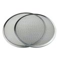 thumbnail image 4 of Inteprter Malla plana de aluminio Pantalla para pizza Horno Bandeja para hornear Net Utensilios para hornear 17 pulgadas Cocina y Comedor Plata 15 pulgadas, 4 of 6