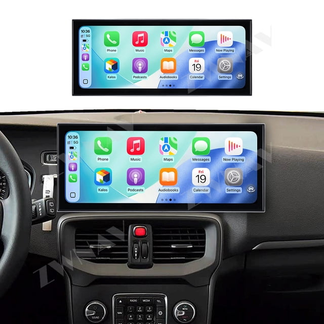 ZWNAV 15.8 inch Android 15 Car Radio For Volvo V40 2013-2019 HD Multimedia Video Player Navigation GPS DVD 4G DSP Stereo Bluetooth