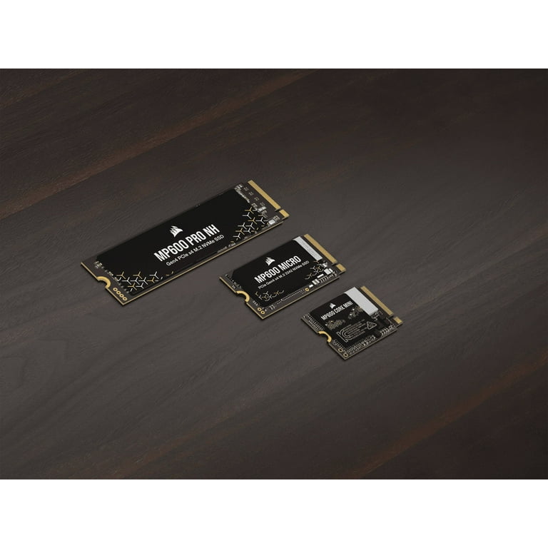 Corsair MP600 Micro 1TB M.2 NVMe PCIe x4 Gen4 2 SSD – M.2 2242