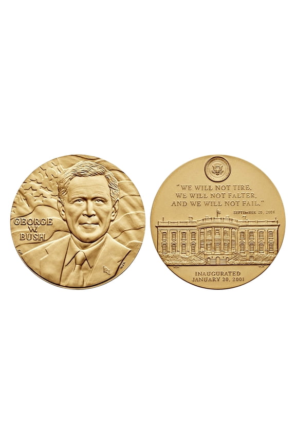 George W Bush Bronze Medal