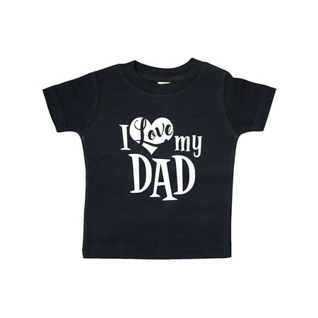 

Inktastic I Love My Dad Gift Baby Boy or Baby Girl T-Shirt