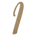 thumbnail image 1 of Wooden Letter Unfinished, Emillia Font, Craft Cutout, 1 of 2