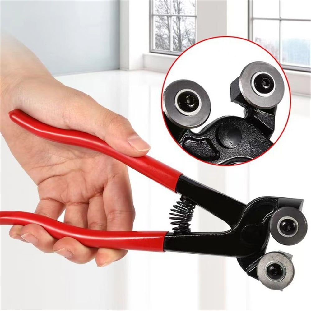Mosaic Tools, 200mm Heavy Duty Glass Mosaic Cut Nippers Ceramic Tile Wheel Wheeled Cutter Pliers Tool for Glasss Tile Ceramic Cutting