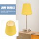 thumbnail image 3 of Lamp Shade Hanging Cover Household Fabric Lampshade Ceiling Lamp Cover Yellow, 3 of 5