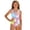 5-White, variant on LRen Toddler Swimsuit Girl Girls Swimsuit Ruffle Floral Print Bathing for Toddler Kids Sun UPF 50 Swimwear