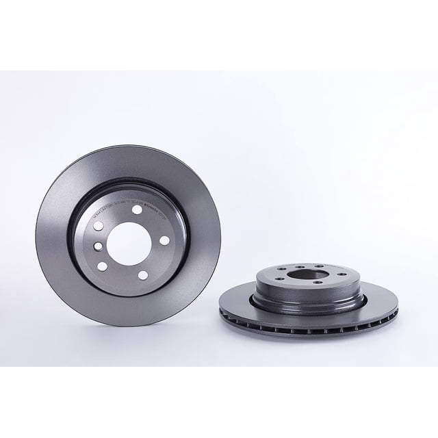 Par de DISCOS VENTILADOS X3 2004 al 2005 BMW 2.5L L6 Traseros BREMBO .
