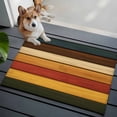 thumbnail image 3 of 2x3 Ft Entryway Area Rug, Vintage Kitchen Rug Runner Washable Floor Mat, Vintage Wooden Farmhouse Striped Non Slip Indoor Door Mat Throw Carpet for Bathroom Living Room Bedroom, 3 of 8