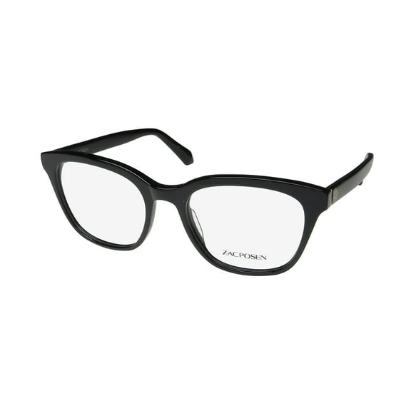 Zac Posen Women's Eyeglasses Beshka BK Black Full Rim Optical Frame 51mm
