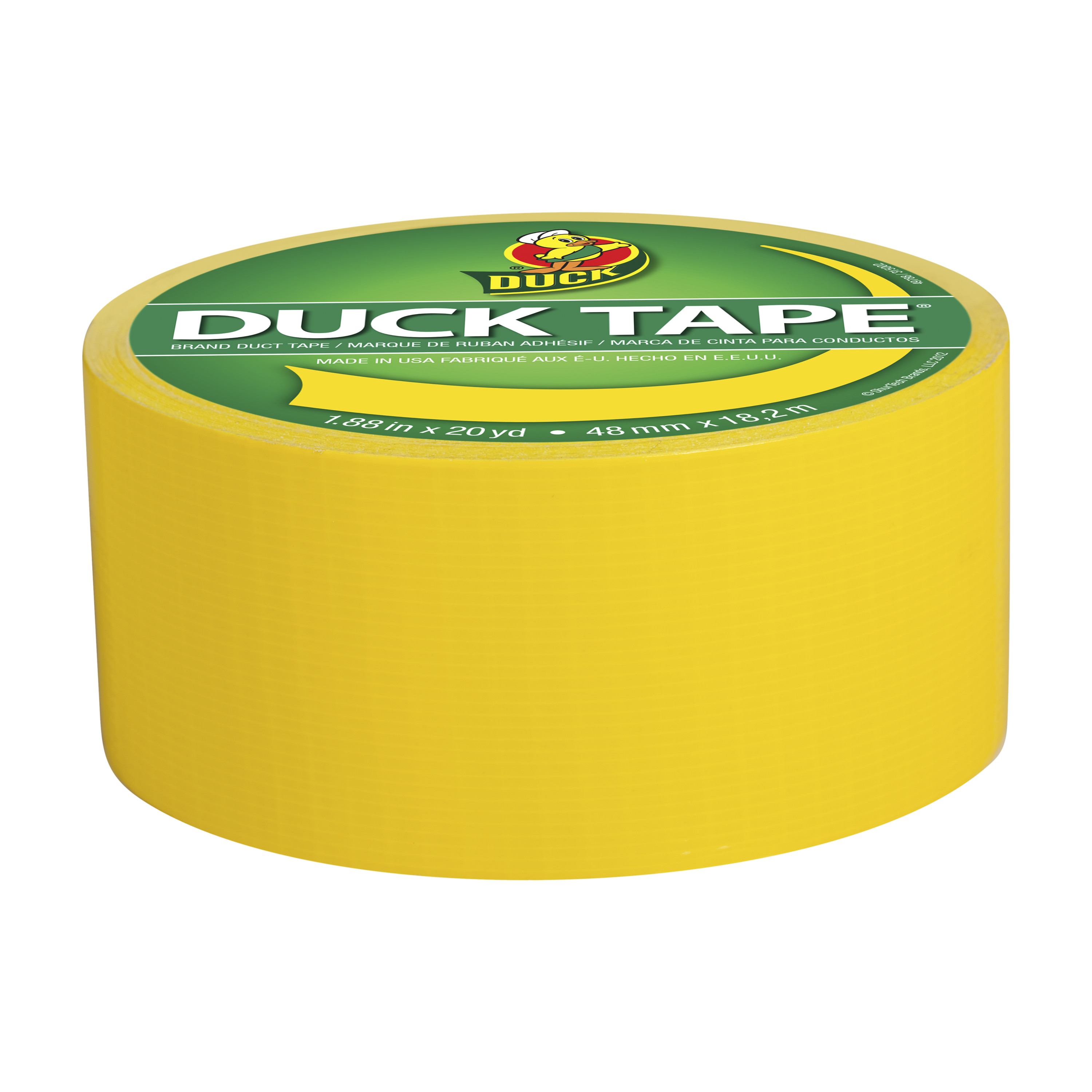 Duck Tape Brand Yellow Duct Tape, 1.88 in. x 20 yd. - image 3 of 10