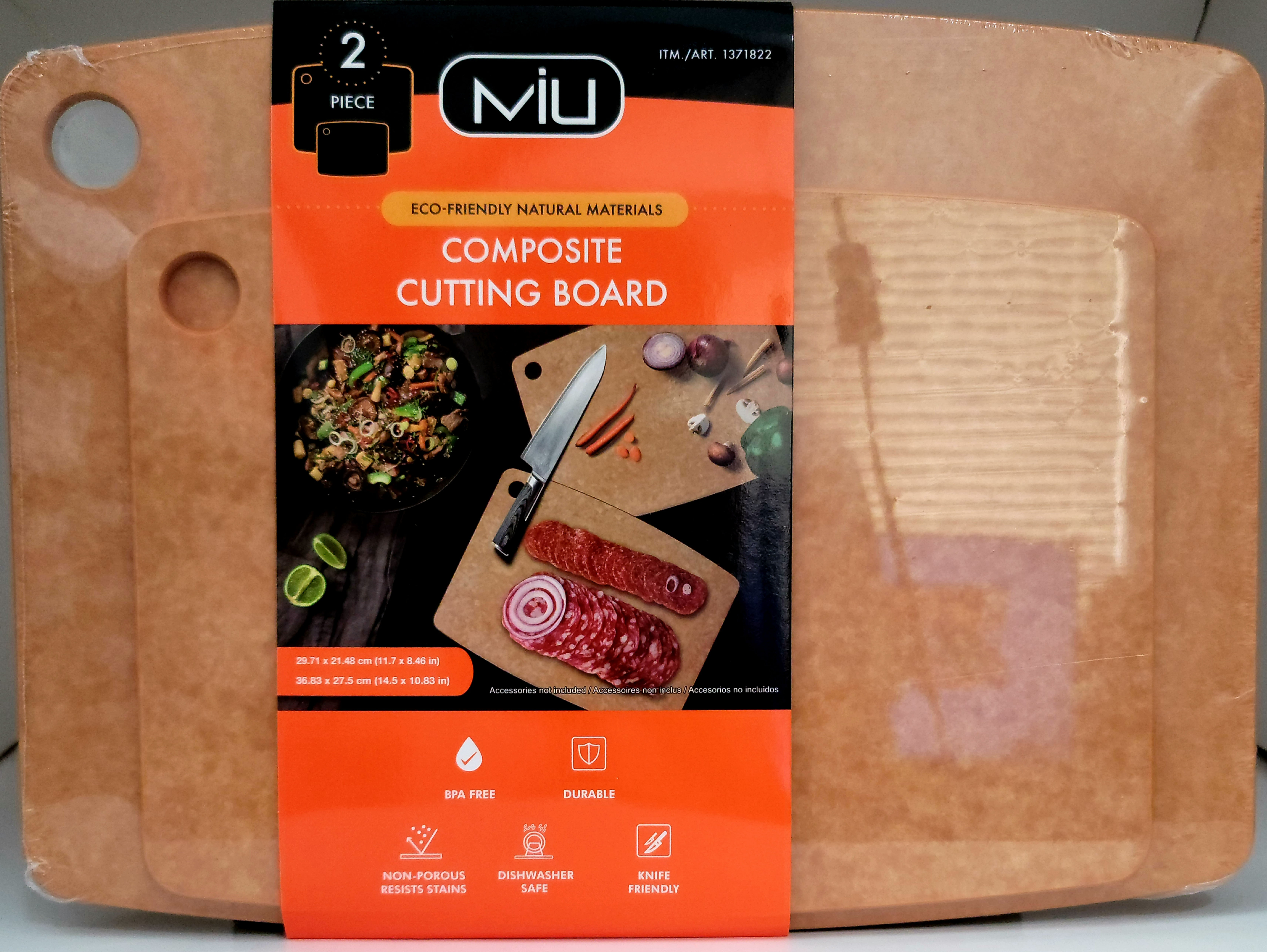 Composite Cutting Board - 2pc Set - Large & Medium