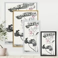 thumbnail image 4 of Designart 'Ancient Lotus Flowers' Traditional Framed Canvas Wall Art Print, 4 of 5