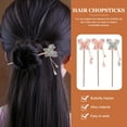thumbnail image 2 of 3 horquillas de mariposa para el pelo, estilo vintage, accesorios para moños., 2 of 7