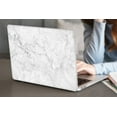 thumbnail image 1 of Hard Case Shell Cover Compatible with 2022 2021 2020 2019 2018 Released MacBook Air 13" with & Model: A1932&A2179&A2337 m1 Marble 28_2 Cable Tie, 1 of 5