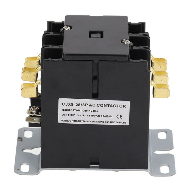 Pole AC Contactor,AC Contactor 25A 3P Condenser Contactor Compressor Contactor Unbeatable Value