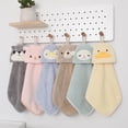 thumbnail image 3 of 2 Pack Cute Hand Towels - Ultra Thick Children Bathroom Hand Towels Cartoon Animals Microfiber Absorbent Hand Towels for Kitchen, 3 of 9