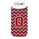 thumbnail image 1 of Letra O Chevron Granate y Blanco Tall Boy Bebida Aislante Hugger CJ1049-OTBC Caroline's Treasures CJ1049-OTBC, 1 of 1