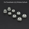 thumbnail image 3 of Replacement Silicone Eartips Earbuds Eargels Compatible with Beats by dr dre Powerbeats 3 Wireless Stereo Earphones (Grey), 3 of 7