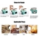 thumbnail image 4 of Household Aroma Diffuser Hollow Air Humidifier with Night Light Deep Wood Grain (110‑240V)EU Plug, 4 of 4