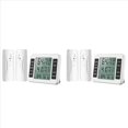 thumbnail image 1 of 2X TermóMetro InaláMbrico para Refrigerador, TermóMetro Digital para Congelador, Monitor de Temperatura con 4 Sensores para Interior y Exterior, 1 of 8