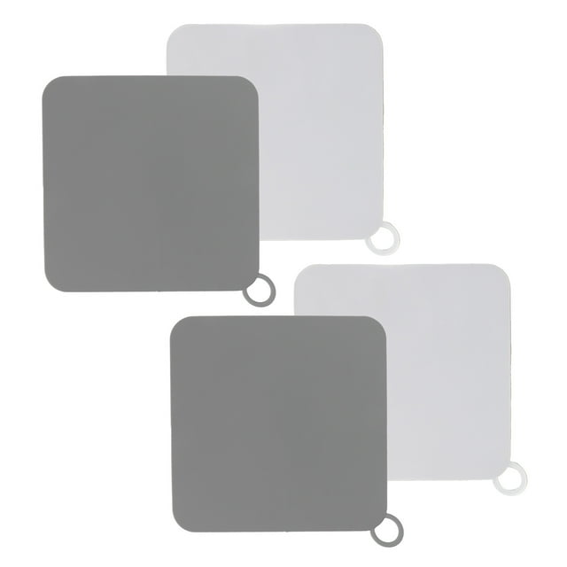Tapón de drenaje de cocina, 4 piezas Tapa de succión plana Tapa de succión plana Tapón de drenaje del fregadero Rendimiento sólido
