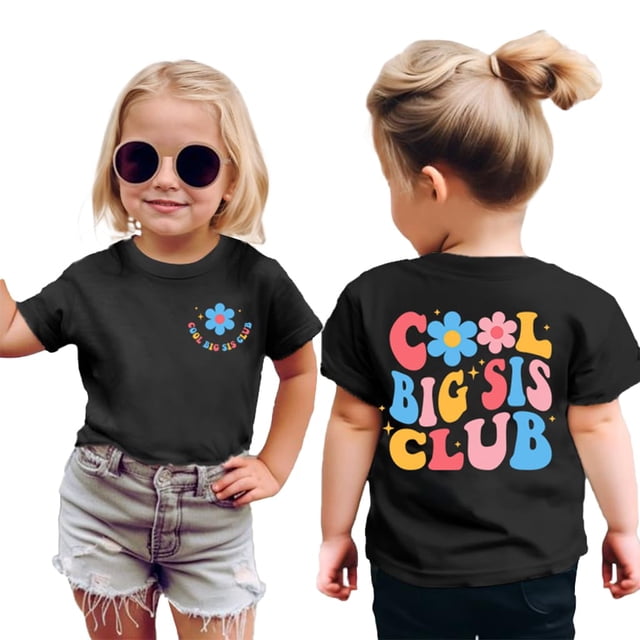 Camisa YHHR My Big Sis Era para niñas