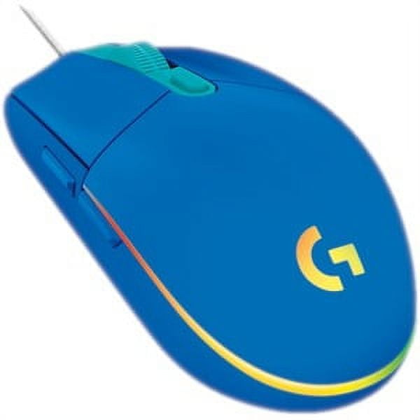 Mouse Logitech - Lightsync G203 Gaming Blue