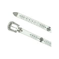 thumbnail image 2 of CTM  Cross Concho Western Rhinestone Belt (Women), 2 of 3