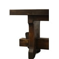 thumbnail image 5 of Artesano Home Decor - Handmade Solid Reclaimed Barn Wood Bench for Indoor Ideal for Home, Living Room,  and Restaurants (Brown) - Rustic Design 02 - 72" Width, 5 of 6