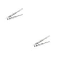 thumbnail image 4 of Injueey Pinzas para alimentos, cocina, acero inoxidable, para servir barbacoa, parrilla, cubitos de hielo, pinzas lavables reutilizables para Type1 NO1, 4 of 6