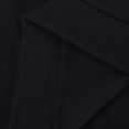 thumbnail image 7 of Herrnalise Men Casual Solid Sports Fitness Sweater Cardigan Hooded Long Sleeve Zipper Sweater Jacket Black, 7 of 7