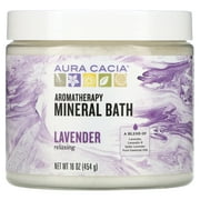 Frontier Natural Aura Cacia Aromatherapy Mineral Bath, 16 oz